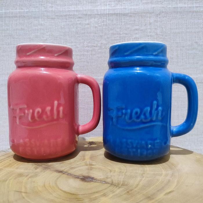 CANGKIR/TOPLES KRAMIK ANTIK FRESS
