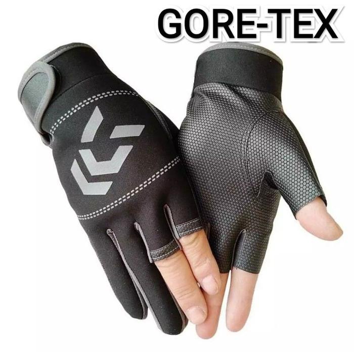 GORE-TEX Daiwa Sarung Tangan Mancing & Berkendara Waterproof