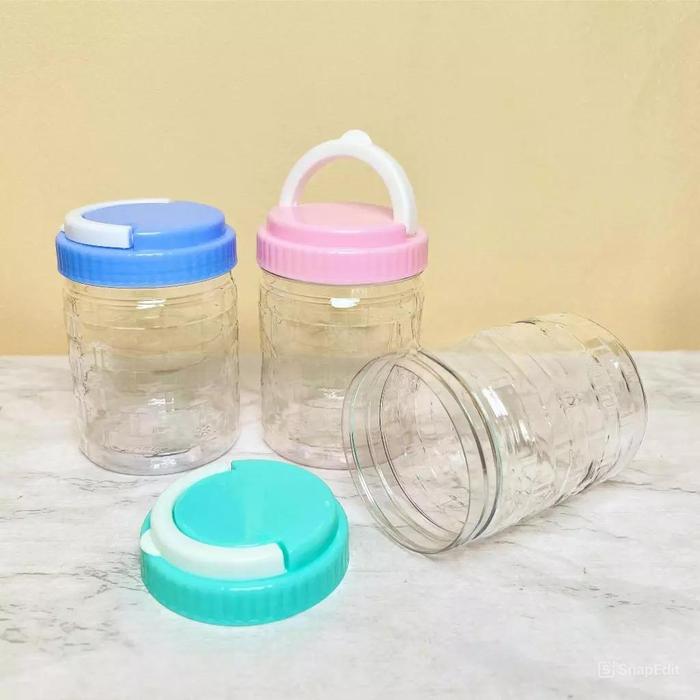 Toples Candy Cornelius Toples Plastik Tebal Wadah Kue Snack Lebaran Food Grade