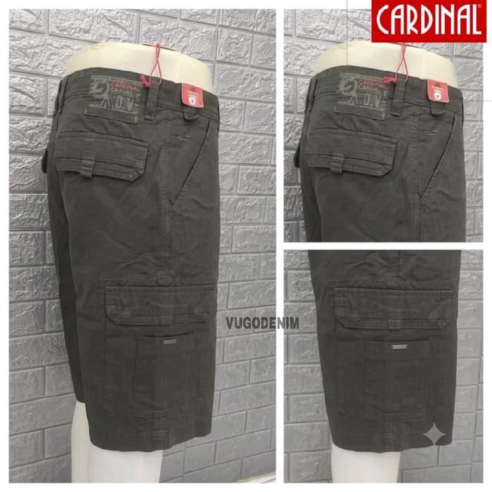 CARDINAL size 40-46 bigsize / celana pendek cargo pria / celana cargo pendek CARDINAL / celana pende