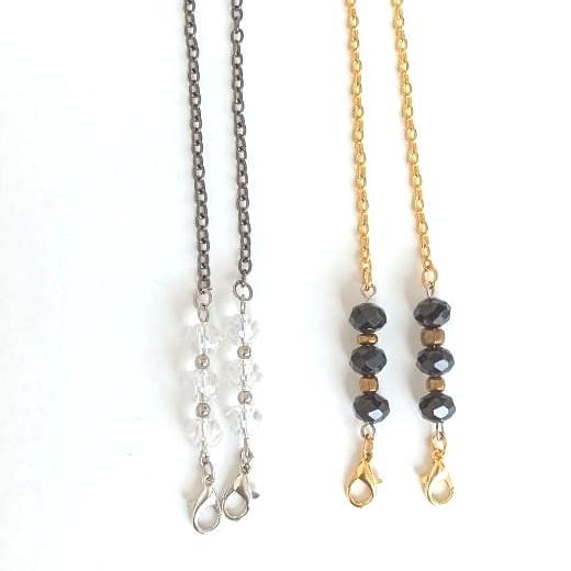 Promo Strap Mask Chain Kalung Masker Rante 2In1