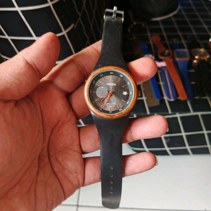 jam tangan Fossil kW mati mulus