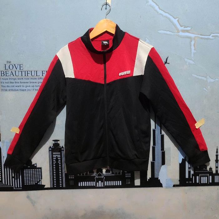 Jaket tracktop colour block DESIGN UNITED