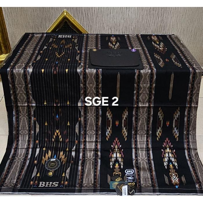 PROMO CUCI GUDANG STOK TERBATAS sarung bhs sge jib masterpiece gold dan signature full songket timbu