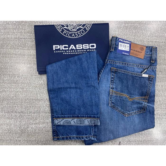 PROMOO !!!CELANA PICASSO ORIGINAL JEANS PRIA // REGULER PICASSO ORIGINAL // CELANA JEANS PICASSO PRI