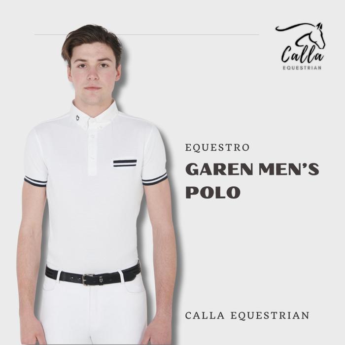 Men's Garen Competition Polo by Equestro | Polo Berkuda Pria UCT211
