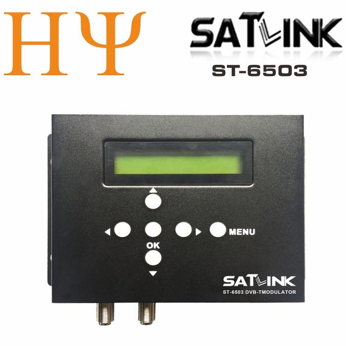 Original Satlink ST-6503 DVB-T Modulator Route DVB-T modulator AV