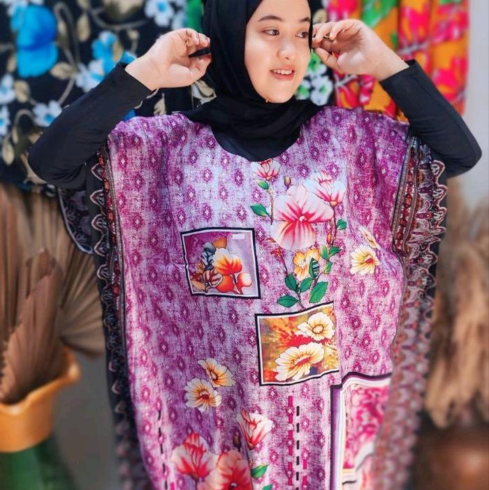 Daster elok kalong/dasterkelelawar/daster elok kalong /ds kalong lengan pendek Rayon