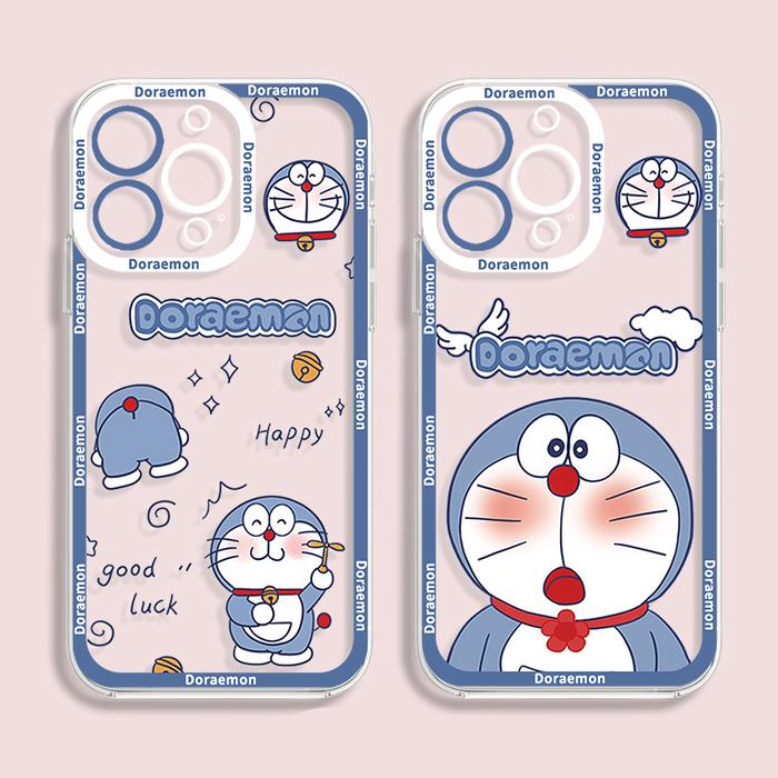 Doraemon Soft Silicone Case for Xiaomi Redmi Note 12 11 10 Pro 11S