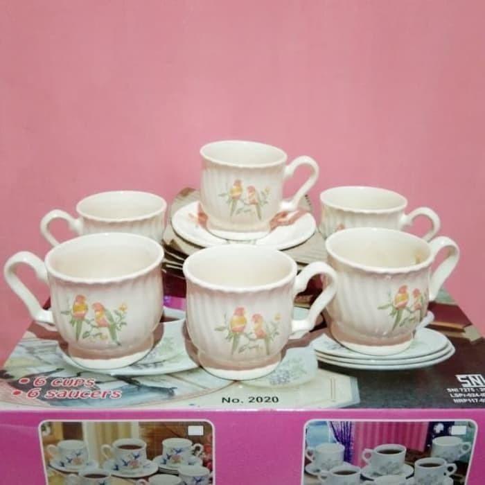 CANGKIR SET / GELAS SET / CANGKIR KADO NAPOLEON 12 PCS - DP