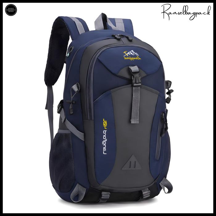 Tas Ransel Gunung Pria Backpack Outdoor Travel Gede Slot Laptop Cowok