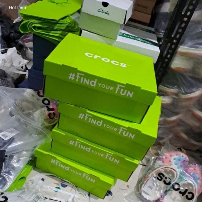 Box crocs / Bok Crocs / box SKECHERS / box fitflop / dus sepatu / sepatu box | Kekinian