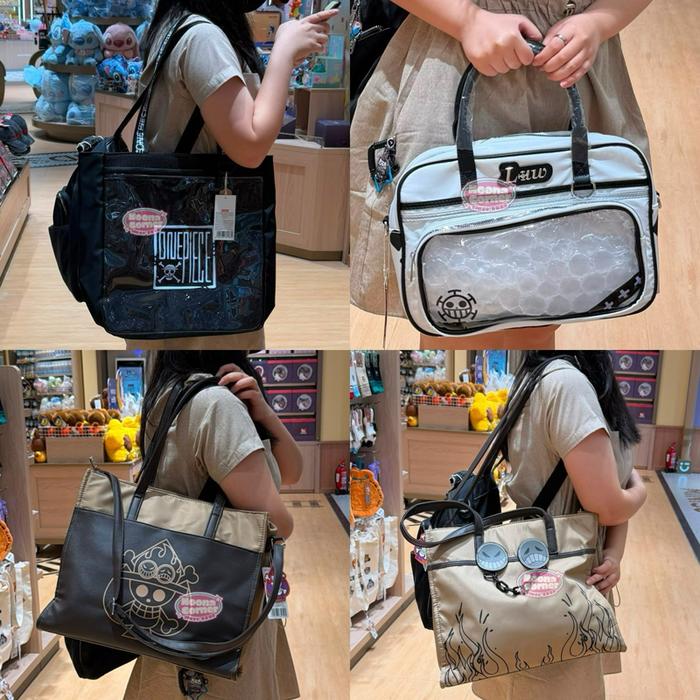 Miniso x One Piece - Tote Bag / Crossbody Bag / Shoulder Bag One Piece Classic Law & Ace Special Mer
