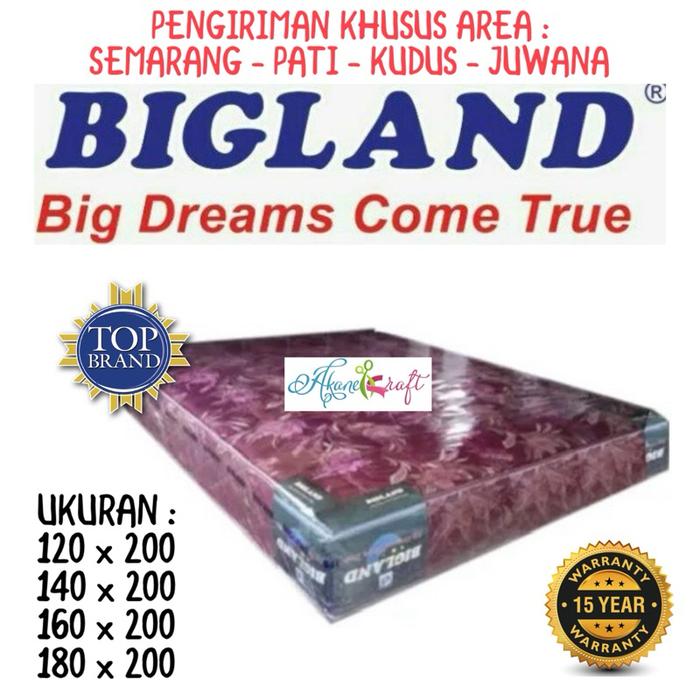 BIGLAND SPRINGBED Inul Ori Garansi Area Semarang & Pati