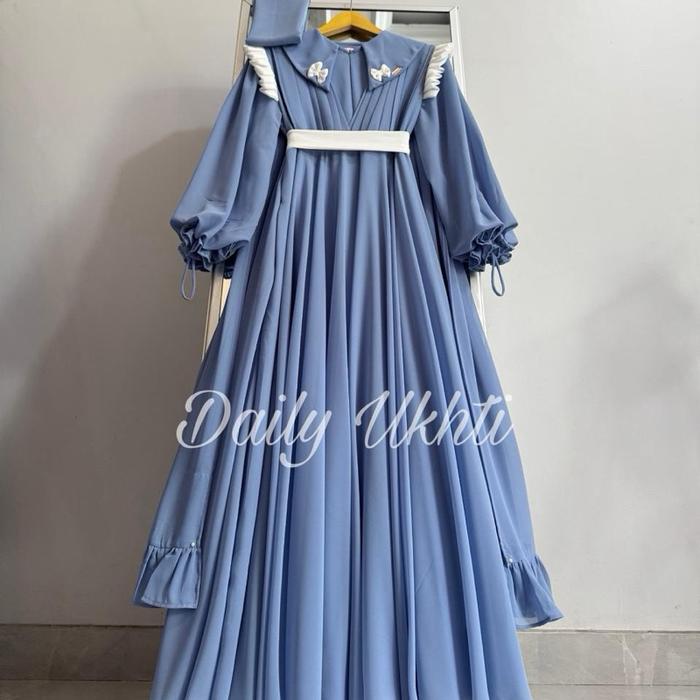 Rayya gamis set hijab by daily Ukhti