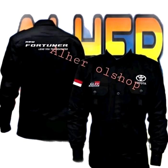 kemeja Fortuner baju Fortuner seragam Fortuner Pdh Fortuner kemeja Toyota Fortuner baju Toyota Fortu