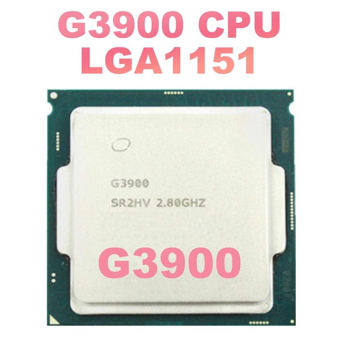G3900 CPU Dual Core Processor 2.8Ghz LGA1151 CPU For B250 B250C BTC