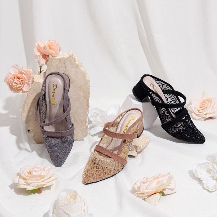 APOLLO DRANATHA heels pengantin wanita hak tahu Sandal Sendal