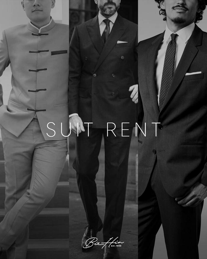 [Sewa Jas] Bie Hin Tailor - SUIT RENT | Sewa Jas Pria | Sewa Jas Lamaran | Sewa Jas Wisuda | Sewa Tu