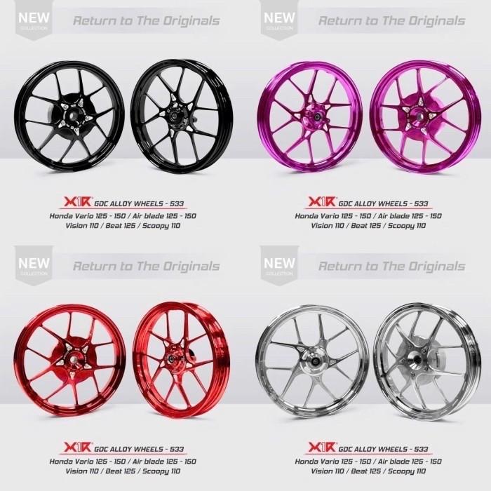 Velg X1R Honda Vario 125 150 / Velg X1R / Velg / Kualitas Bagus