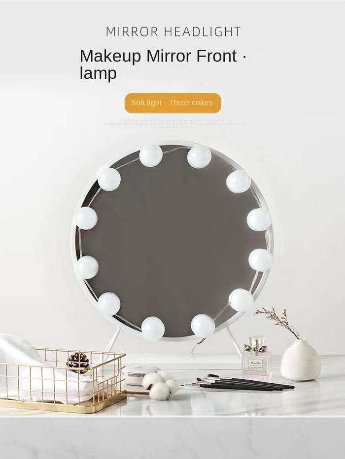 Lampu Rias Lampu Cermin Kamar Mandi Bohlam LED Rias Lampu Cermin