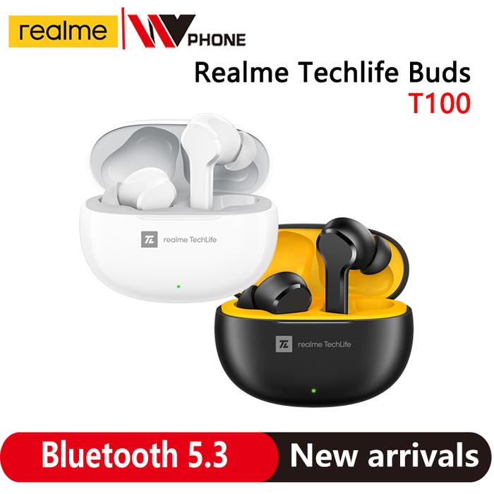 Realme TechLife Buds T100 Bluetooth 5.3 AI ENC Ture Wireless