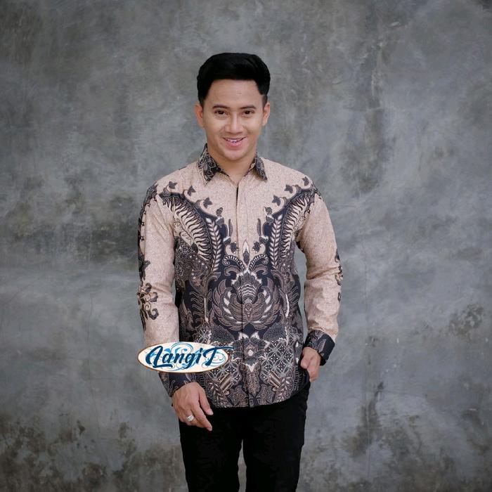batik sarimbit batik keris coklat kemeja terbaru dewasa dan anak
