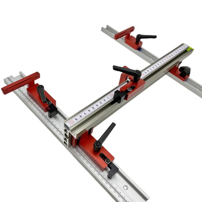 Miter Track Stop T-Slot T-Tracks Stop Chute Locator Aluminium Alloy