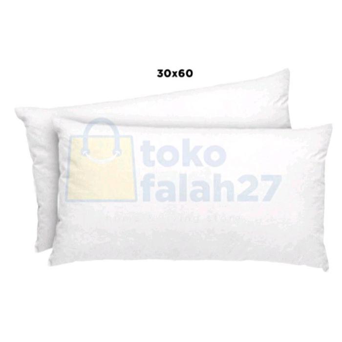 Bantal Sofa 30x30 , 30x60 , 20x20 , 40x40 Katun Putih - Size, 20x20