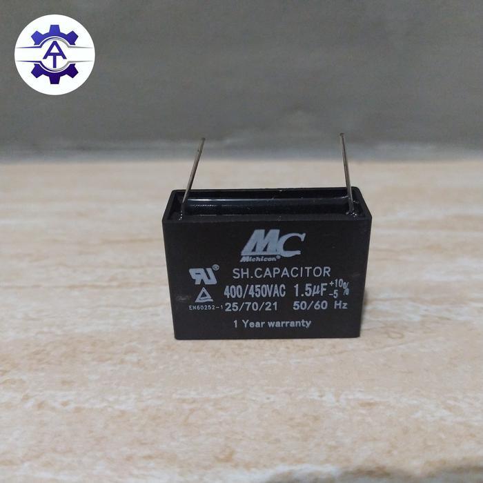 Kapasitor Fan MC 1,5 uf jarum