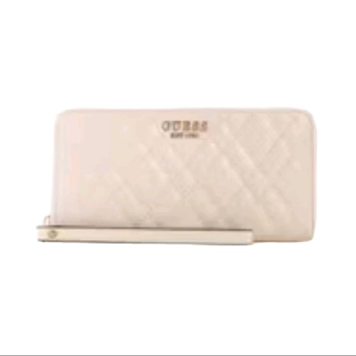 Dompet guess panjang cream