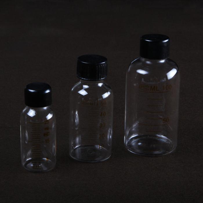 Botol Serum Kaca Kalibrasi Lab Botol Reagen Barang Pecah Belah Pyrex