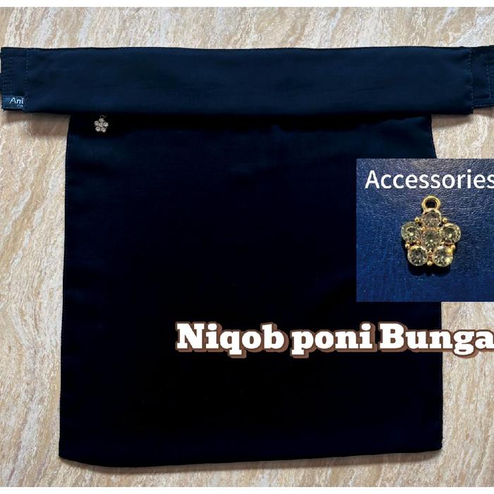 niqob poni bungga aniezza collection temboro cadar tutup cadar purdah