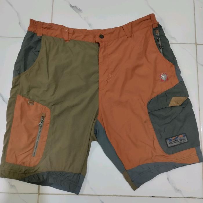 Celana Blackyak Quick Dry Outdoor extreme peak Original Shorts Pria Pendek Boxer Hitam Basic