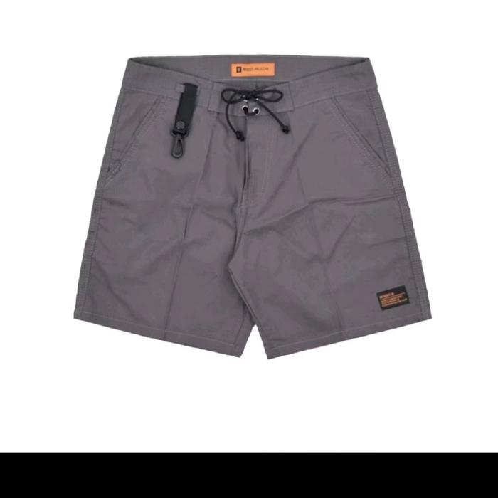 celana short "Gefragt" grey mickout project size 29