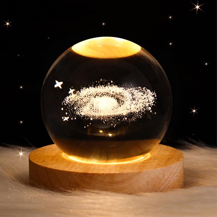 Crystal ball Crystal Ferris Wheel Planet Globe 3D Laser Engraved