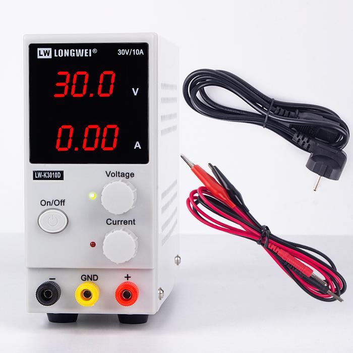 K3010D Mini Adjustable DC Power Supply 110/220V LED Digital Switching