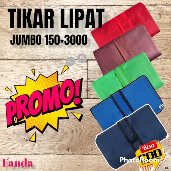 TIKAR LIPAT 150x300CM TIKAR PIKNIK KARPET TAMASYA FORTABLE POLOS