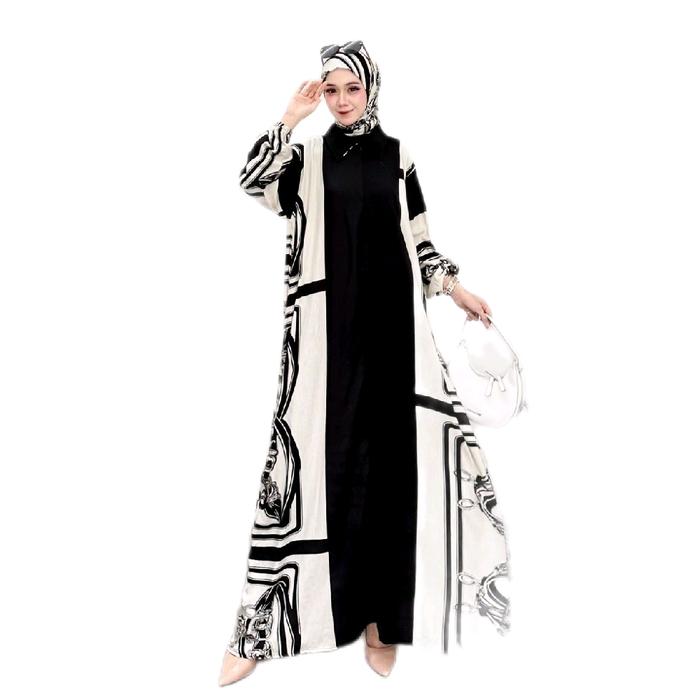 Inaya set hijab Gamis Dress
