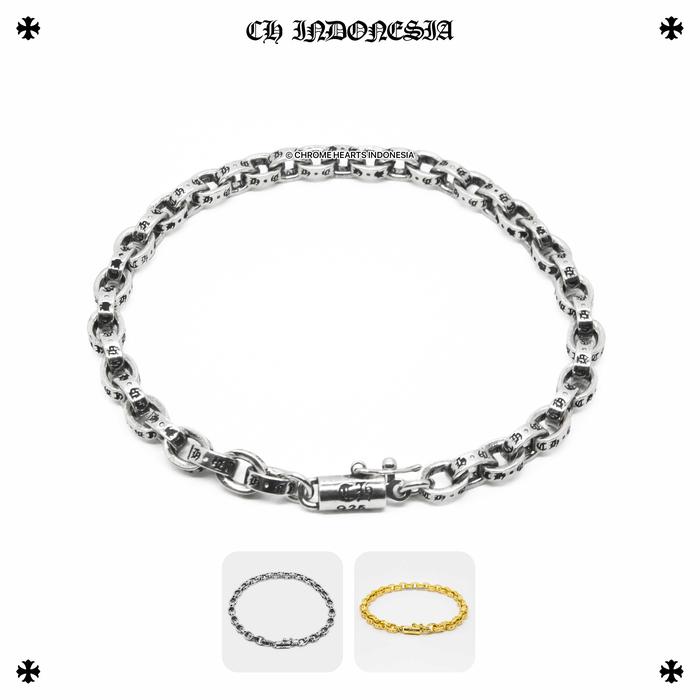 Chrome Hearts Bracelet art/bc/pcm/jpn BC5201 TP Gelang Solid Unisex