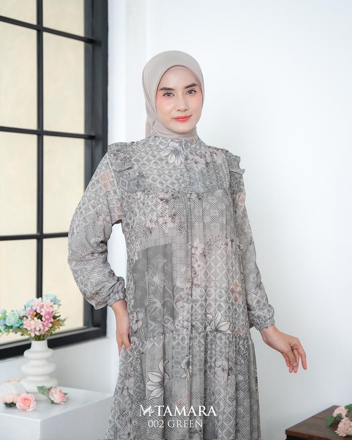 ZALIFA TAMARA DRESS GAMIS GAUN BUSANA MUSLIM WANITA