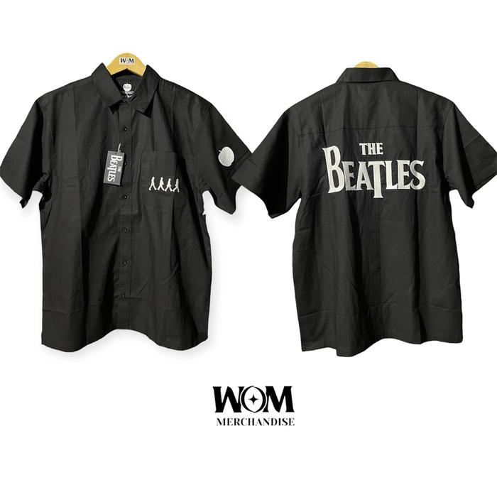 Workshirt The Beatles / Kemeja The Beatles - Apple Logo / Walking