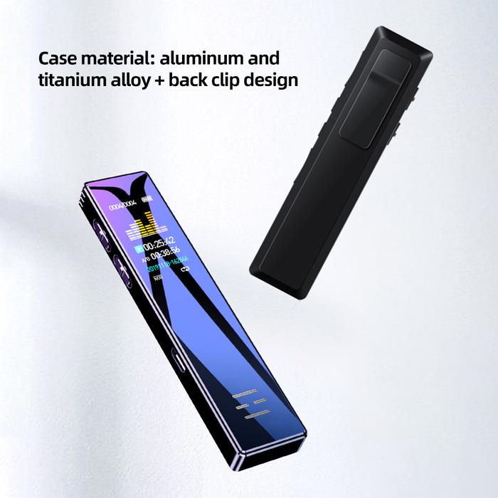 Audio Recorder Noise Reduction Digital Recording Pen Portable Color
