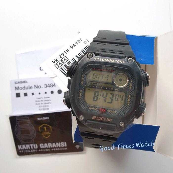 JAM TANGAN CASIO DW-291H DW 291H DW 291 CASIO ORIGINAL