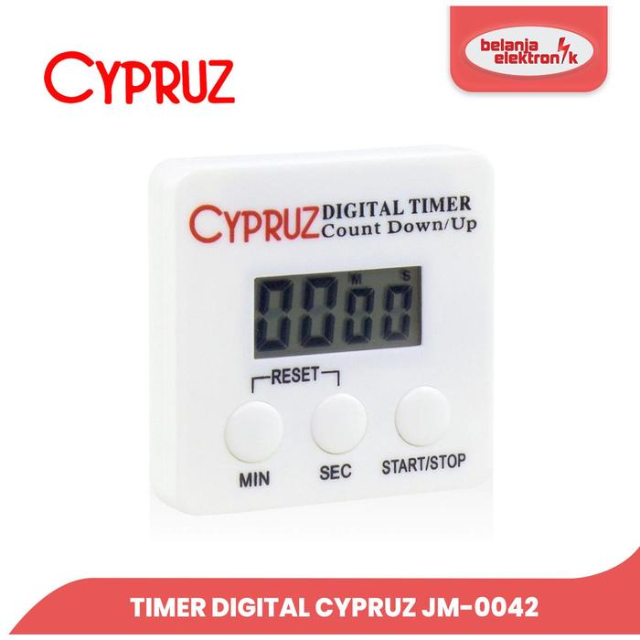 TIMER DIGITAL CYPRUZ COUNT DOWN UP JM-0042 WAKTU MASAK