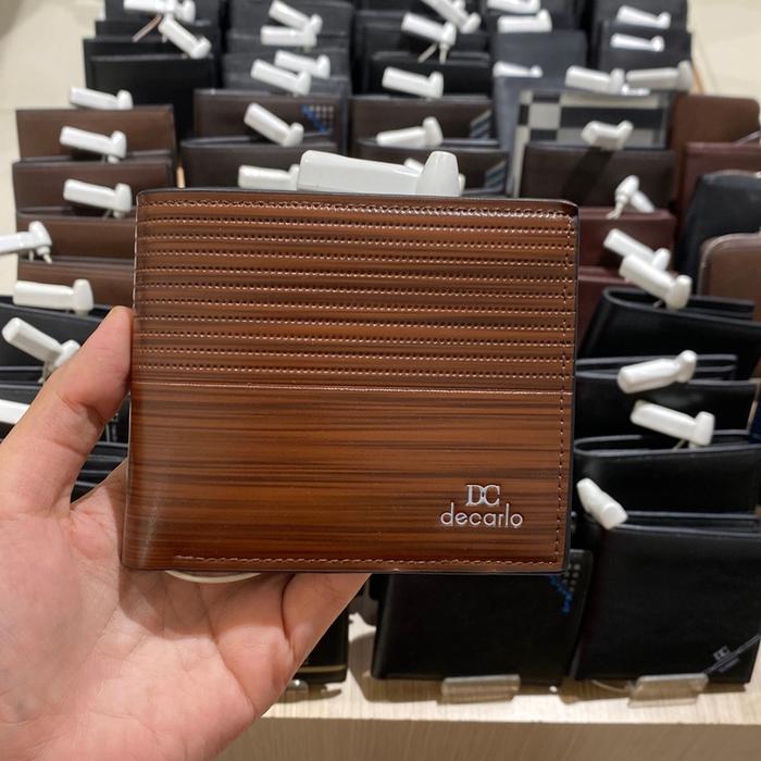 DC Decarlo Dompet Pria Banyak Macam Model Kulit Kartu