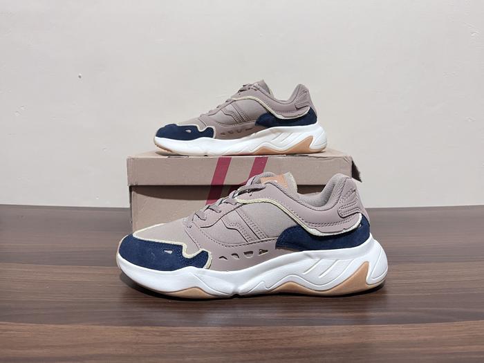 Sepatu sneaker casual pria Piero Ergo Decon Taupe Brown PIE210000091 Original