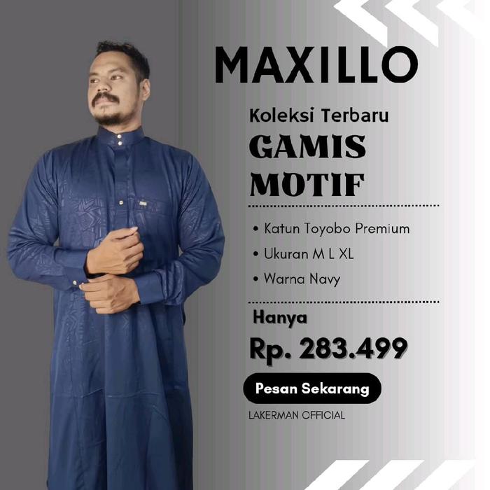 MAXILLO Gamis Pria - GM5018MZ &  GM5028MZ