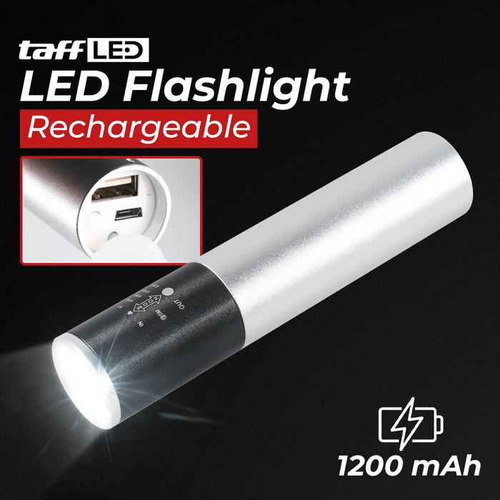 Cahaya Bundaran | Senter LED CREE XM-L T6 | Senter CREE XM-L Flashlight Rechargeable | Senter T6 500