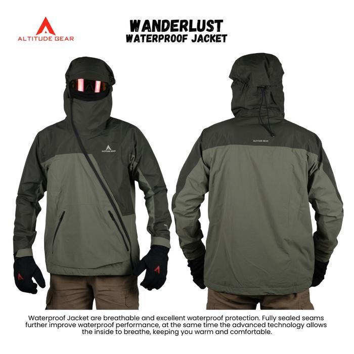 Eiger - Jaket Gunung Altitude Gear Wanderlust Tahan Air Double Layer Waterproof Sport Jacket Gorpcor